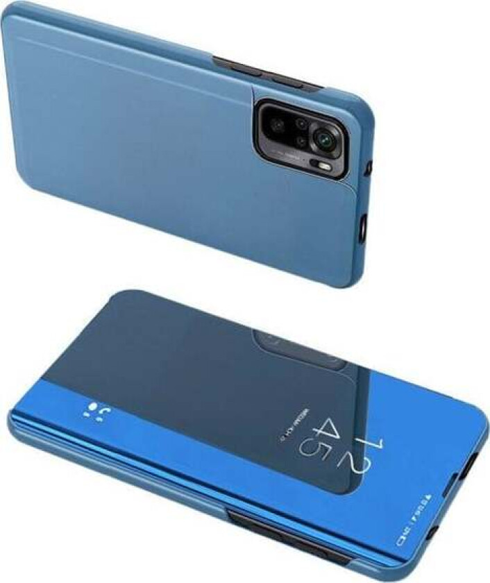 Clear View Case blue Poco M4 Pro 5G Flip Cover