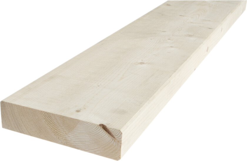 Konstruksjonsvirke ubehandlet gran 48x198x7000 mm c24 fingerskjøtt