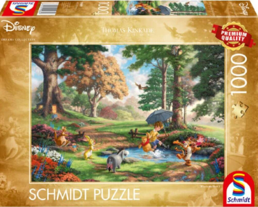 Disney Dreams Collection - Winnie the Pooh by Thomas Kinkade 1000 Piece Schmidt Puzzle