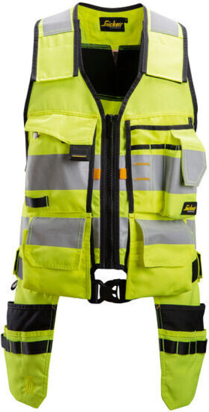 Snickers Workwear Verktøyvest 4230 Gul S Kl1