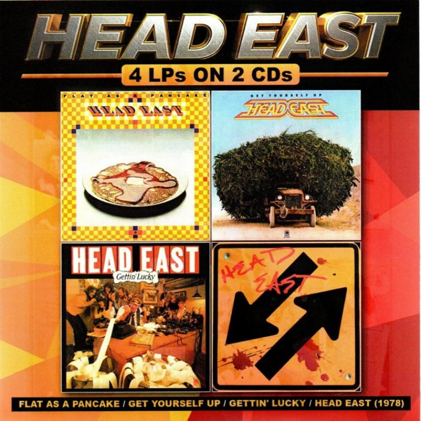Head East Flat As Pancake / Get Up / Getting' Lucky / Head CD