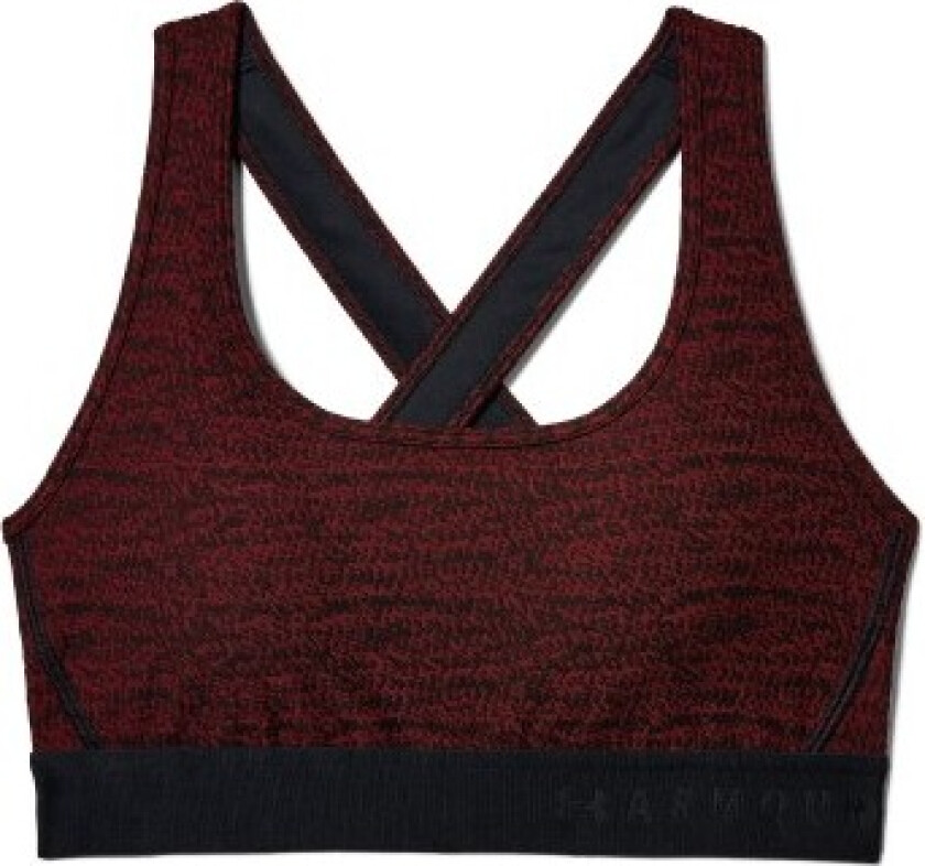 BH Crossback Jacquard Sports Bra Rød Mønster polyester Small Dame