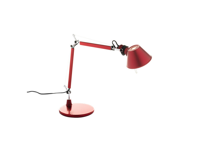 Tolomeo micro bordlampe red