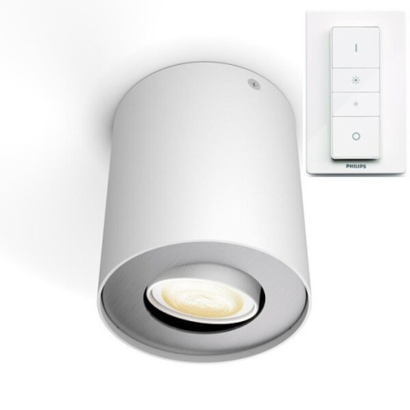 Hue WA Pillar Enkel Spot 5W Hvit - 60566