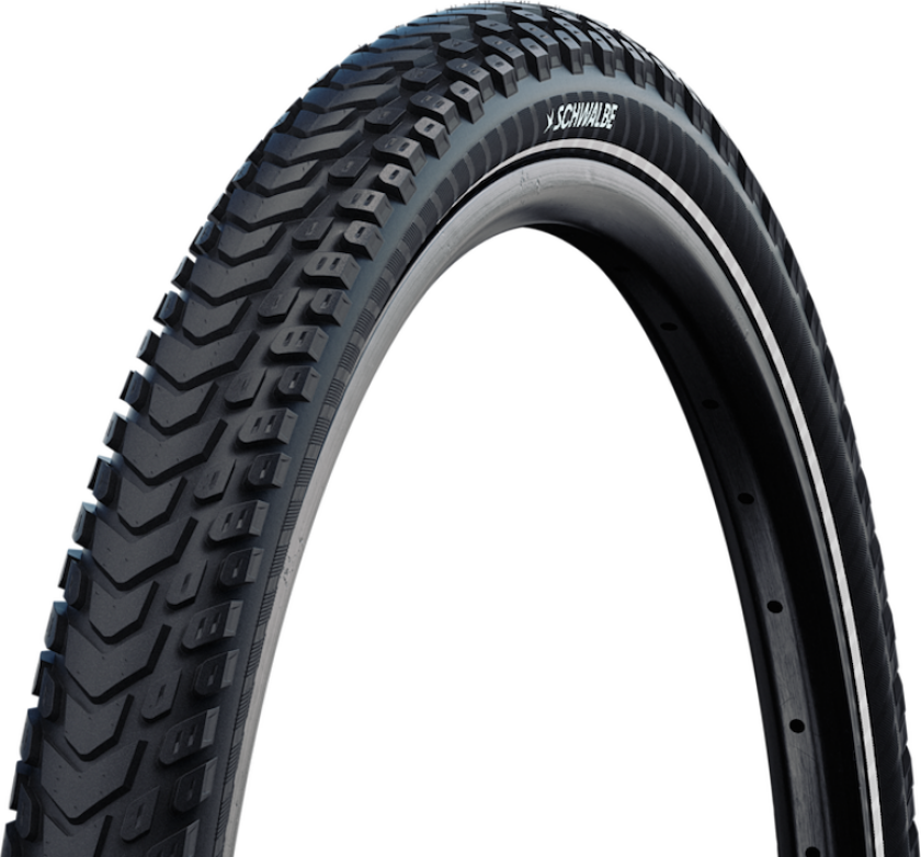 Marathon Mondial Pro foldedekk 700x47c svart med refleks