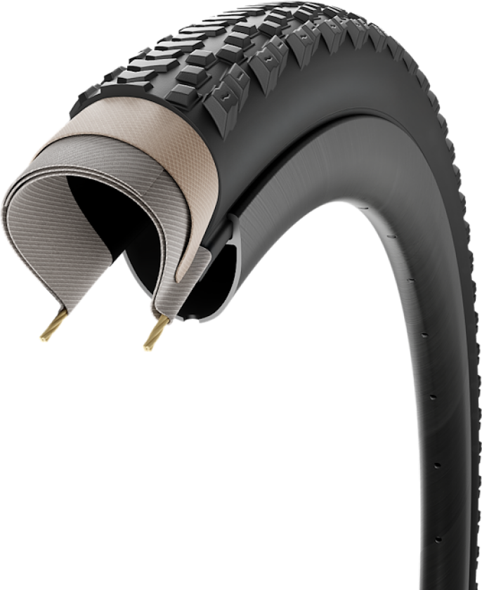 Cinturato Gravel RM TLR Performance foldedekk 700x45c svart