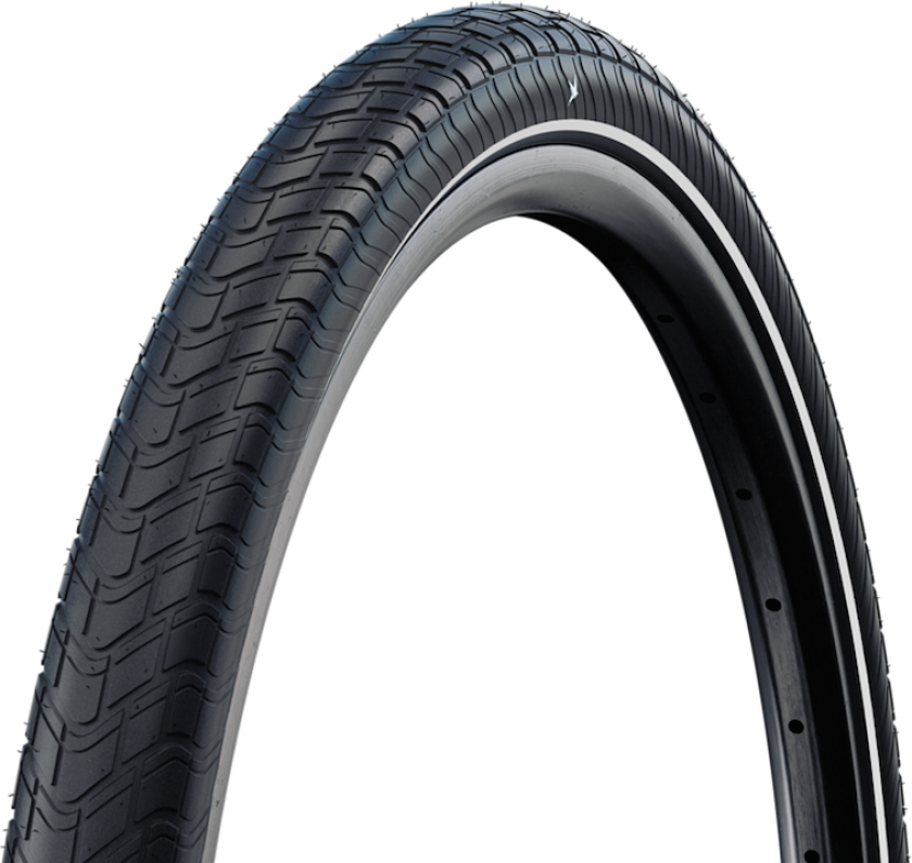 Motion Big Apple Race Guard Tråddekk 26x2,35 (60-559) E-25 svart refleks