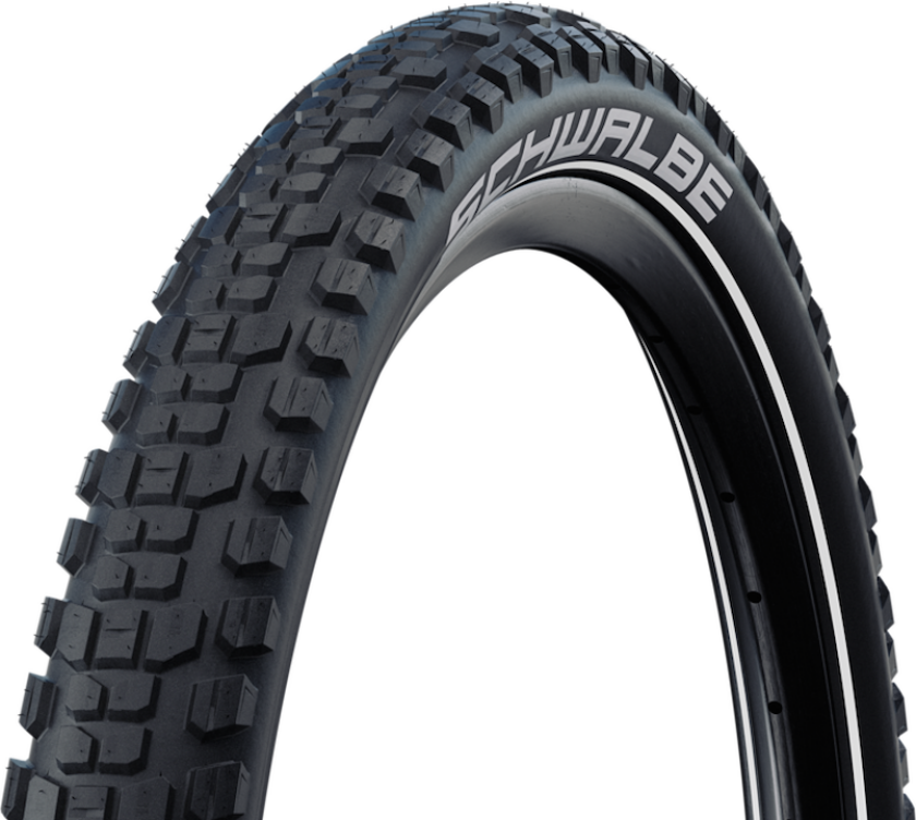 Johnny Watts LR tråddekk 27,5x2,35 E-50 svart med refleks