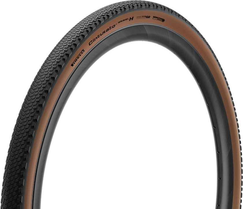 Cinturato Gravel H TLR High Performance foldedekk 700x45c classic svart brun