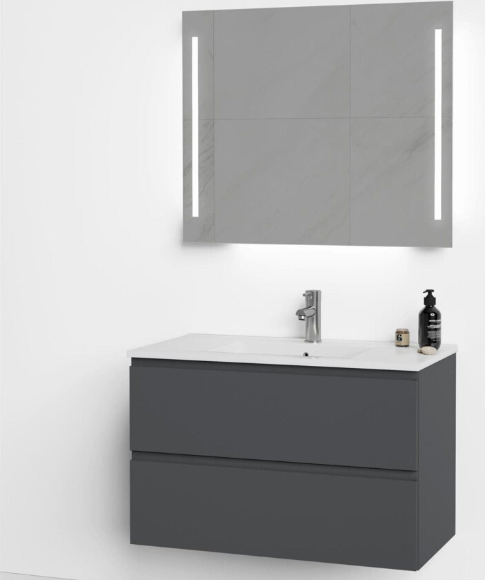 VikingBad Mie Servantskap fingergrep - Mørk Grå