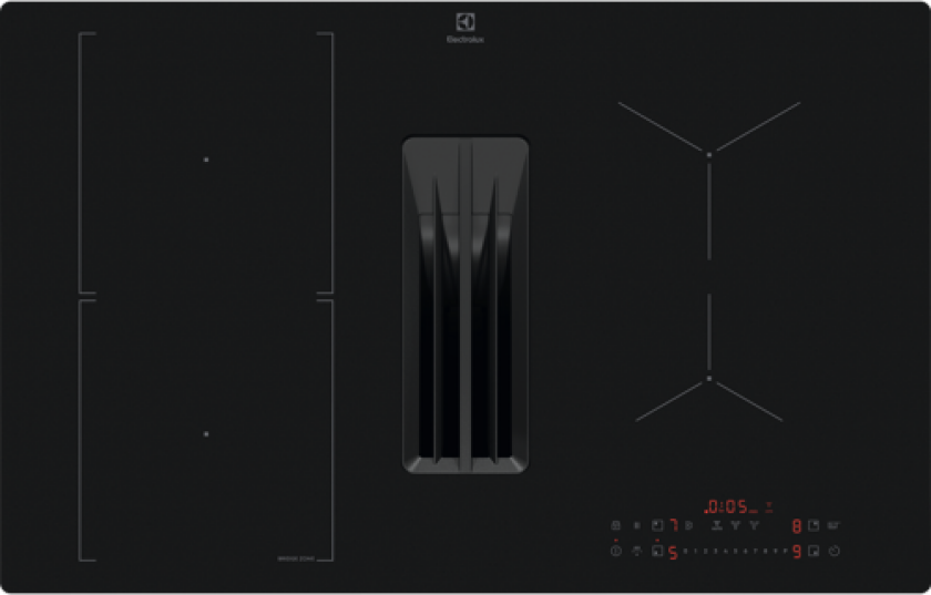 HHOB8T5MC Platetopp Med Innebygd Ventilator