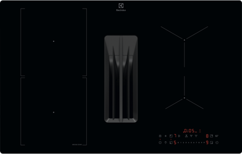 HHOB8T0C Platetopp Med Innebygd Ventilator