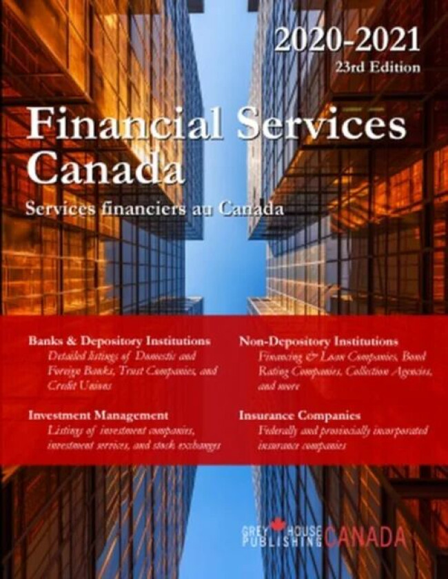 Financial Services Canada, 2020/21 av Grey House Canada