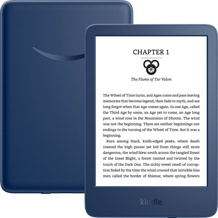- Kindle E-Reader 6" display - 16GB - 2022 - Denim