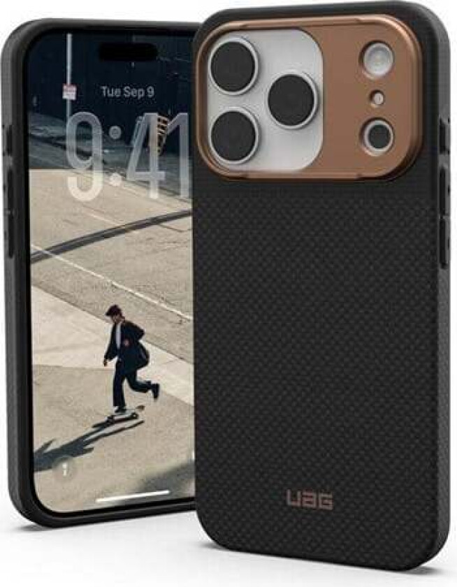 Fibr Armr - kevlar graphite/bronze - iPhone 17 Pro