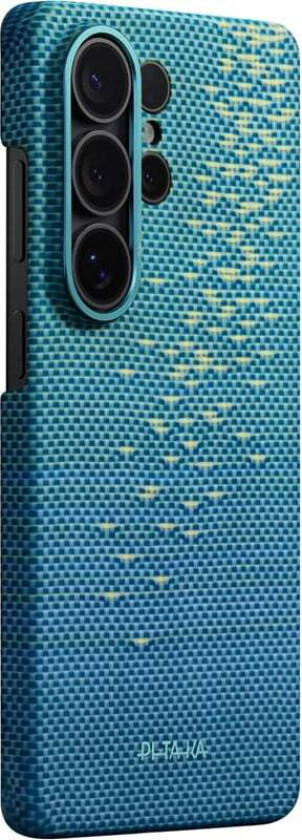 Edge Case - Lucid Blue Aaron Button - Samsung Galaxy S26 Ultra