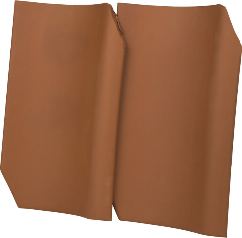 Takstein højslev enkelkrum matt tegl rød 5.6kg