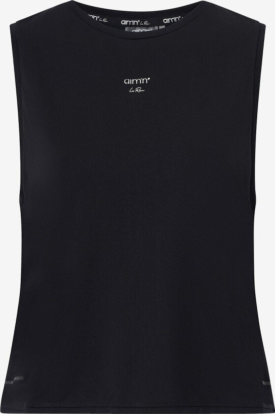 Treningstopp Seamless Running Top - Svart