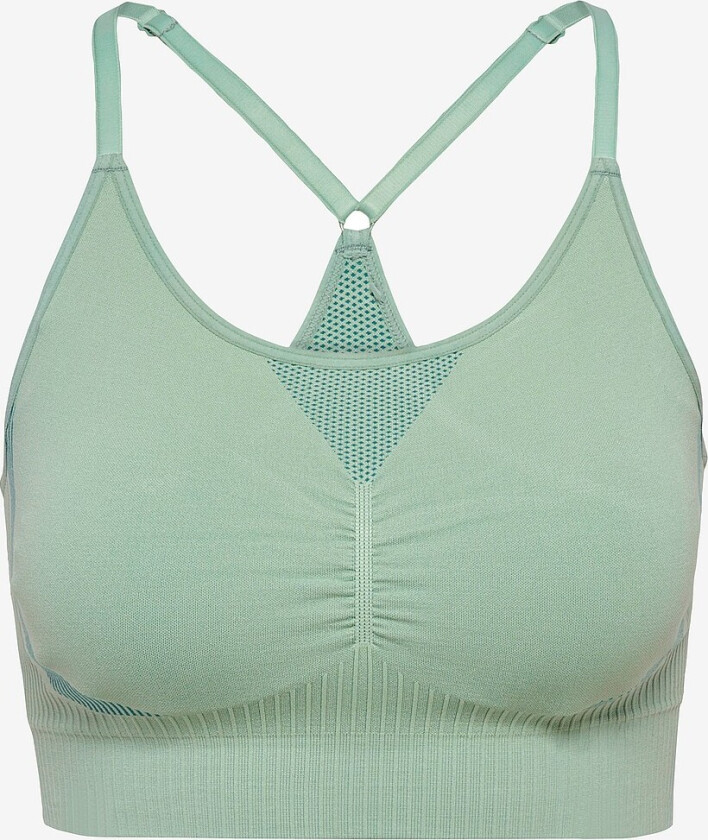 Sports-BH Hmlhiit Seamless Padded Bra - Grønn