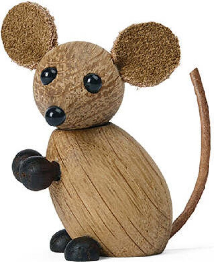 Wooden Figures The City Mouse Miniatyr
