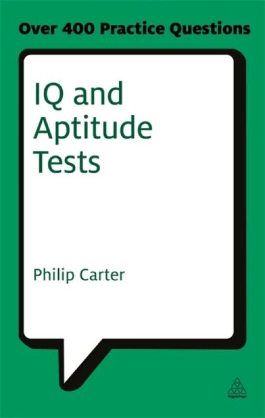 IQ and Aptitude Tests av Philip (Author) Carter