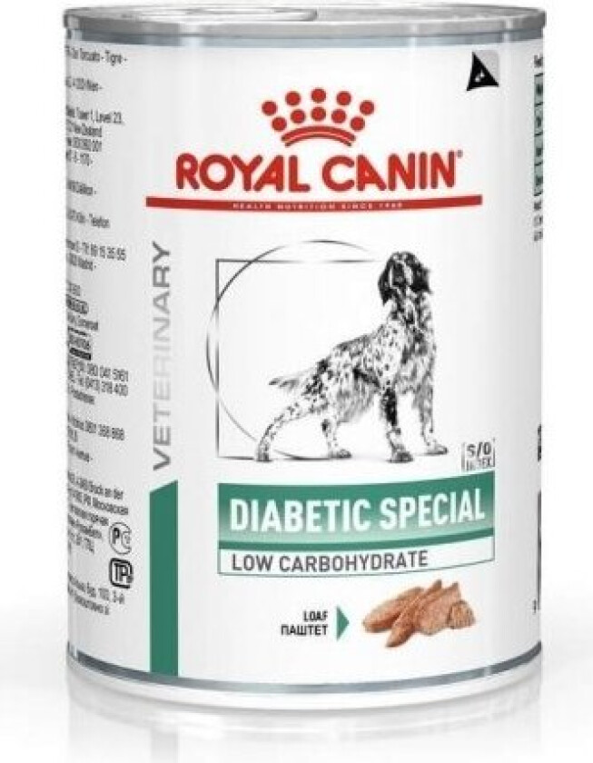 Royal Canin Veterinary Diets Dog Diabetic Special Low Carbohydrate Loaf 12x410 g