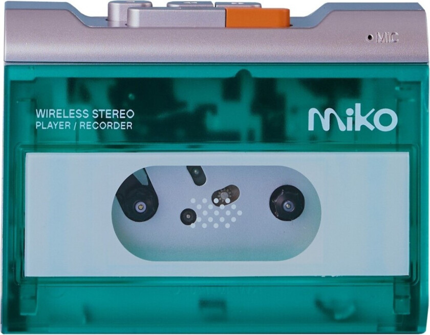 Miko Cassette Player Mint Green