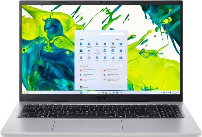 Aspire Go 15 Bærbar PC | AG15-72P | Sølv