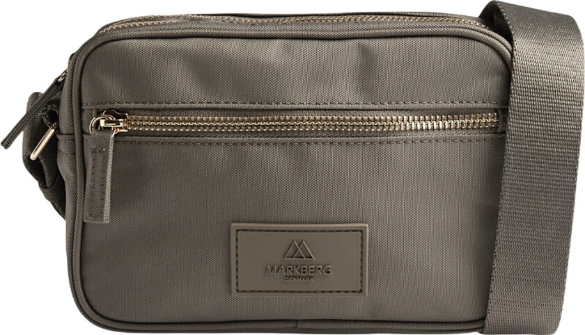 Skulderveske - BlockMBG - Valnøtt/Gold - - OneSize - Skulderveske