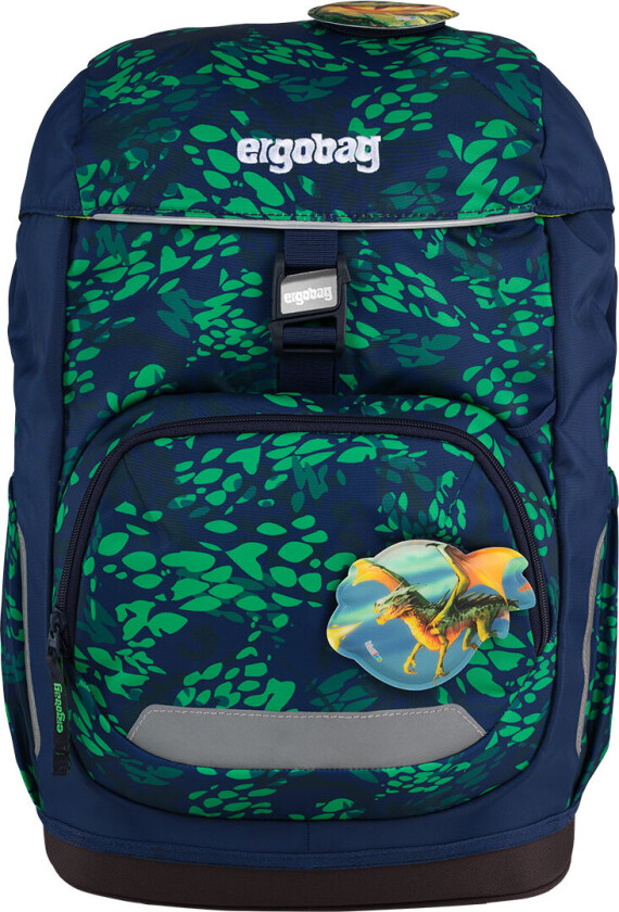 Skolesekk - Flex - Ildbjørndragen - - OneSize - Skolesekk