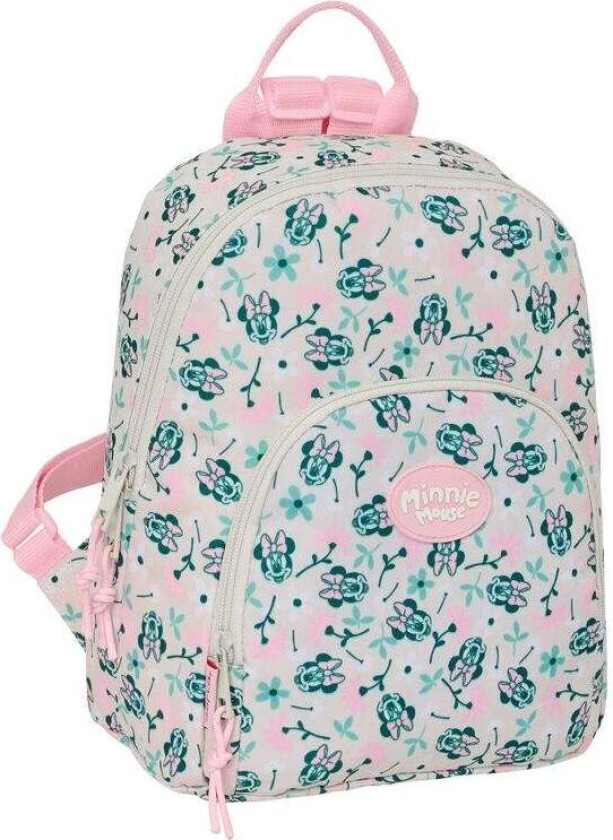 Minnie Mus-ryggsekk – 30 cm, flere glidelåslommer