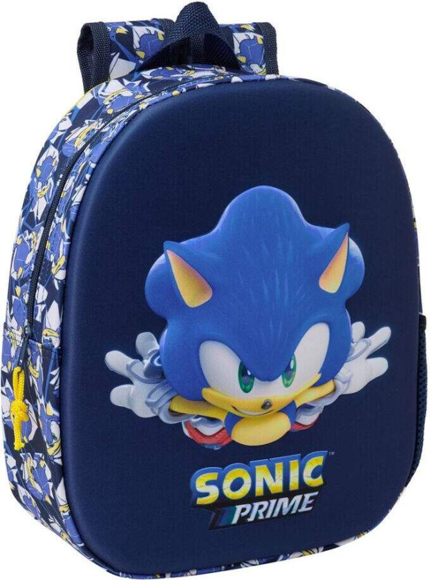 Sonic Prime City 3D-ryggsekk 33 cm