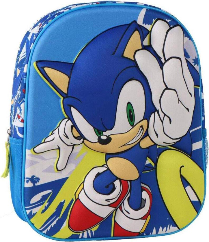 Sonic the Hedgehog 3D-ryggsekk 30 cm