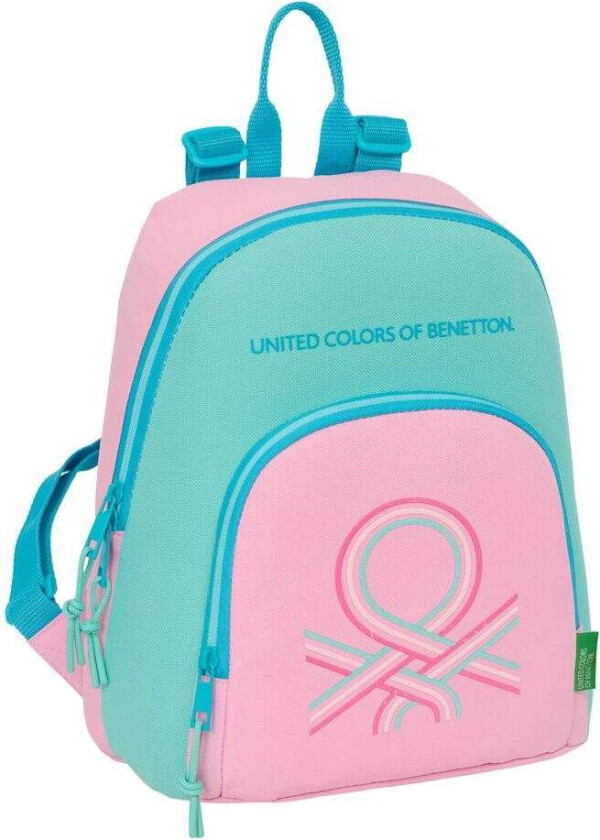 Ryggsekk med flere glidelåslommer, 30 cm