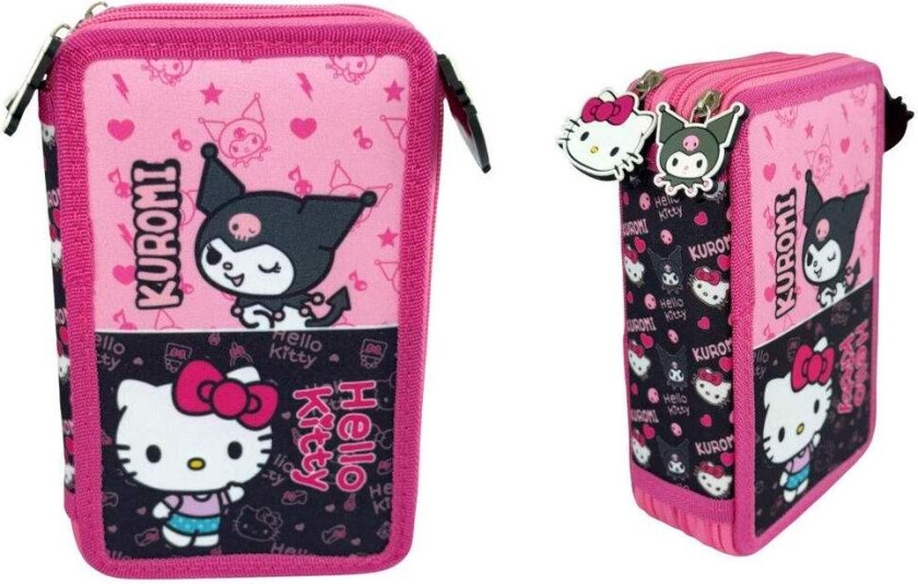 Hello Kitty & Kuromi trippelpennal