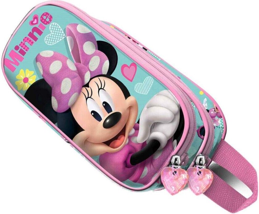 Disney Minnie Pose dobbelt 3D-pennal