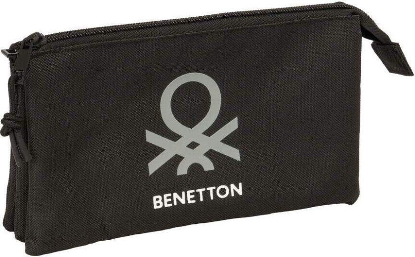Benetton svart trippelpennal