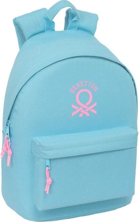 Himmelblå laptop-ryggsekk – passer til 14,1" bærbare datamaskiner, ergonomisk design