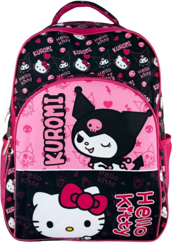 Hello Kitty & Kuromi ryggsekk 42 cm