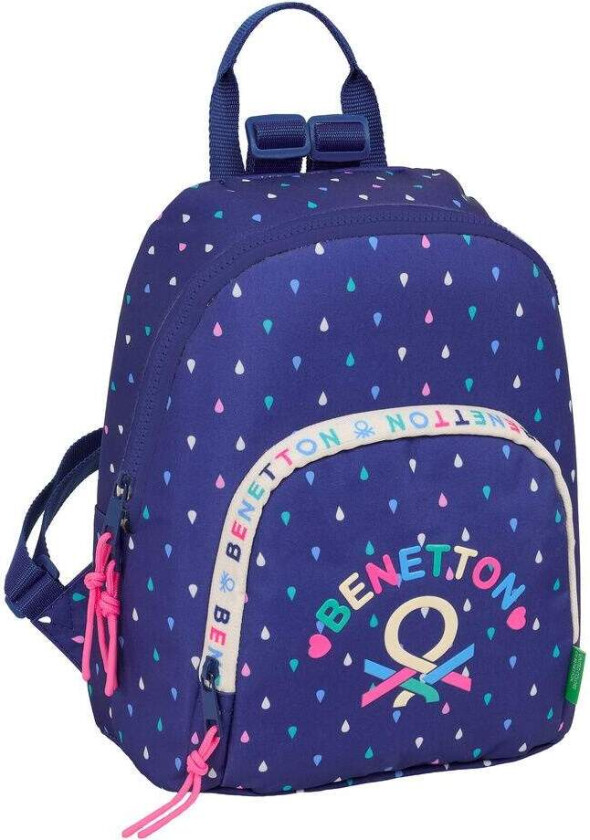 Ryggsekk med flere glidelåslommer – 30 cm