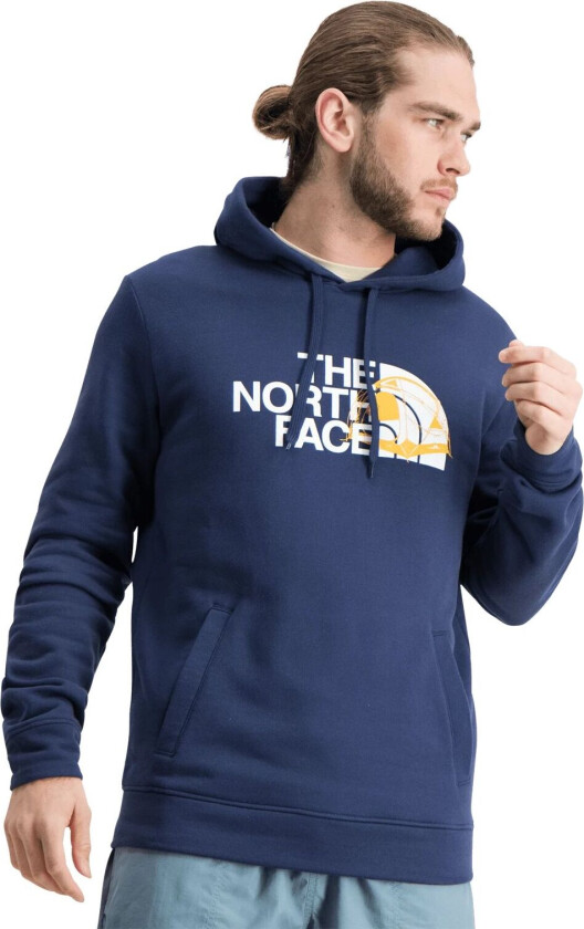 Graphic Half Dome Hoodie, hettegenser herre Summit Navy