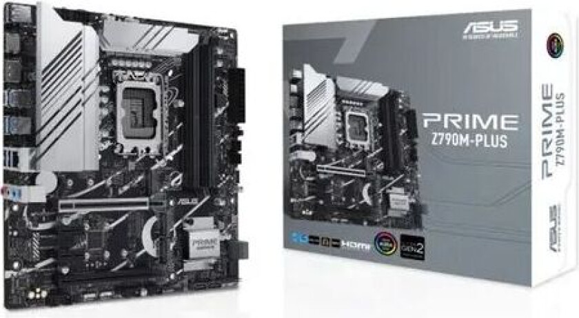 Asus Prime Z790m-plus Mikro Atx Hovedkort