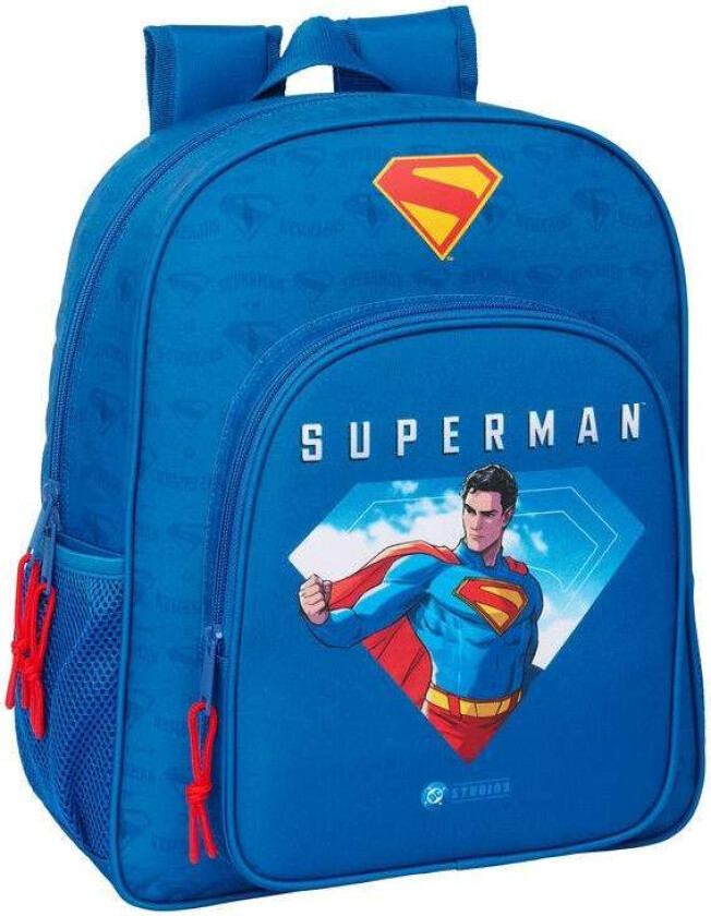 Superman-ryggsekk – 38 cm, tilpasses vogn, ergonomisk