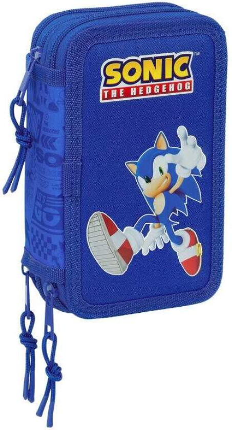 Sonic the Hedgehog trippelpennal – sett med 37 deler