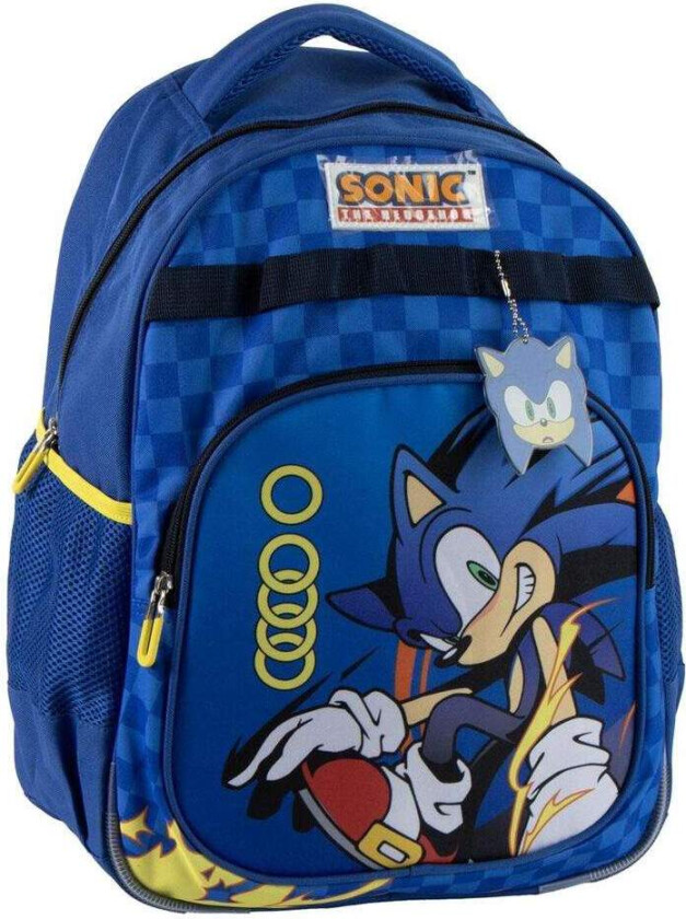 Sonic the Hedgehog justerbar ryggsekk 42 cm