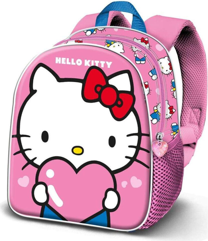 Hello Kitty Hjerte 3D-ryggsekk 31 cm