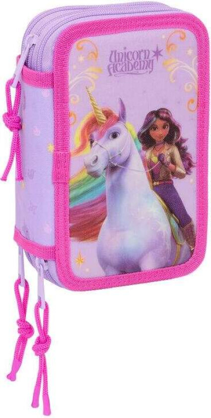 Unicorn Academy trippelpennal – sett med 37 deler