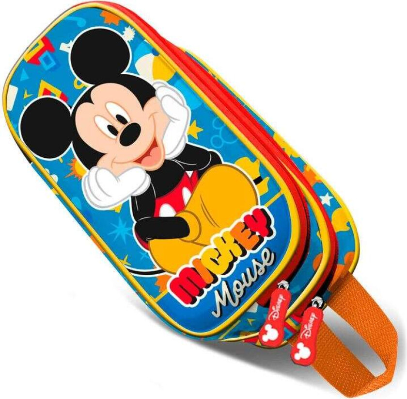 Disney Mickey dobbelt 3D-pennal
