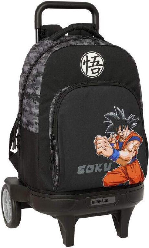 Dragon Ball-tralle 45 cm – avtakbar ryggsekk og stor kapasitet