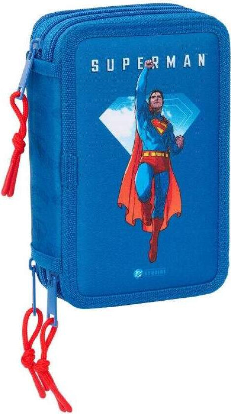 Superman trippelpennal – sett med 37 deler